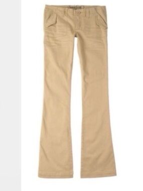 Spoon jeans by Alloy khaki women’s size 9 Y2K low rise flare stretch distressed